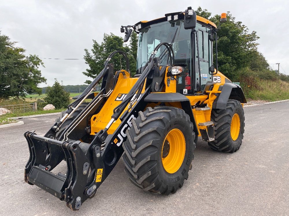 Loaders, jets and trucks at JCB auction