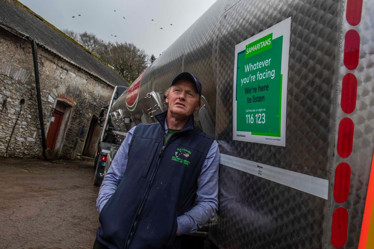Milk tankers to be used in rural mental health campaign