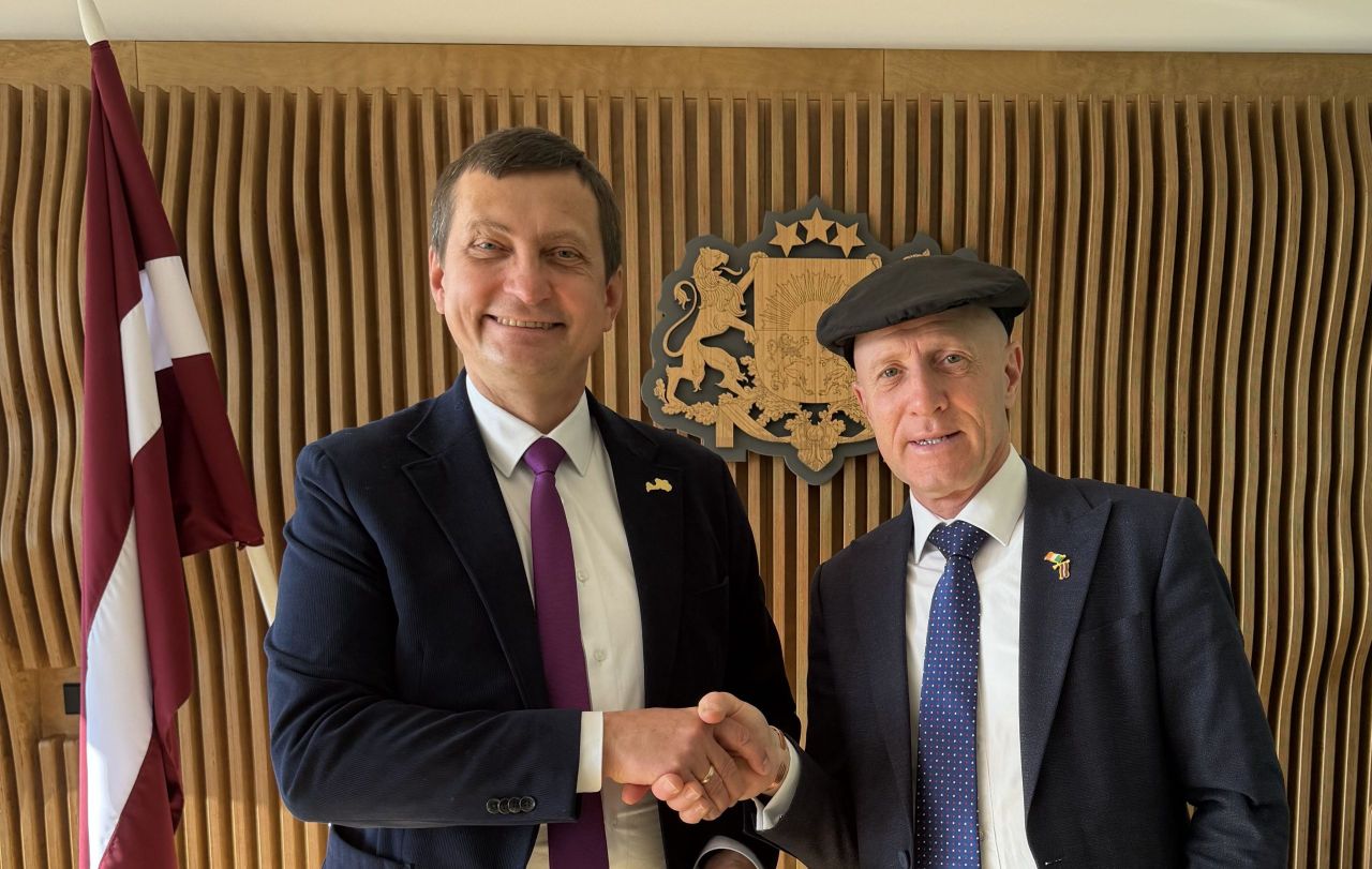 Healy-Rae meets Finnish and Latvian ministers for St. Patrick's Day
