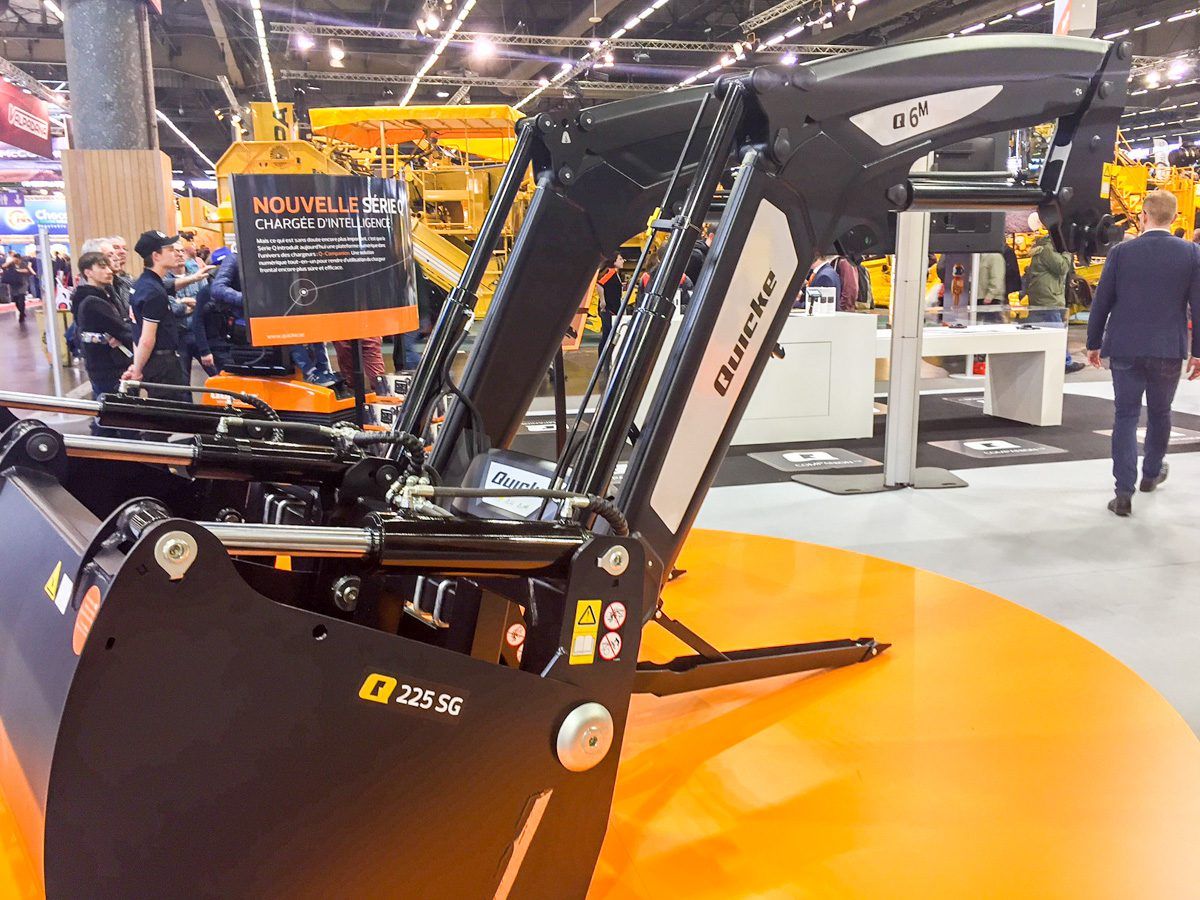 SIMA 2017: Weighing 'on the go' with Quicke's latest loader