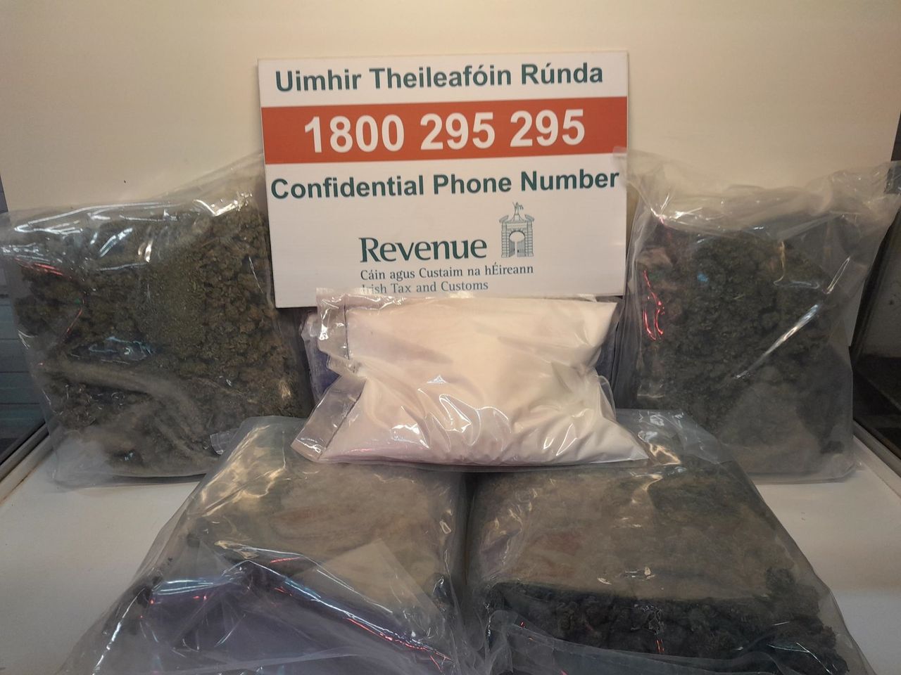 Revenue seizes €260k of animal tranquiliser and other drugs in Athlone