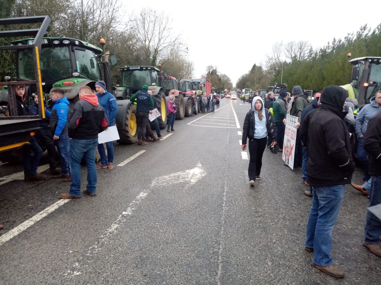 Musgrave 'hopeful' farmer protest is resolved quickly