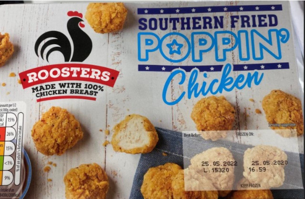 Aldi recalls Roosters Poppin’ Chicken due to the possible presence of Salmonella