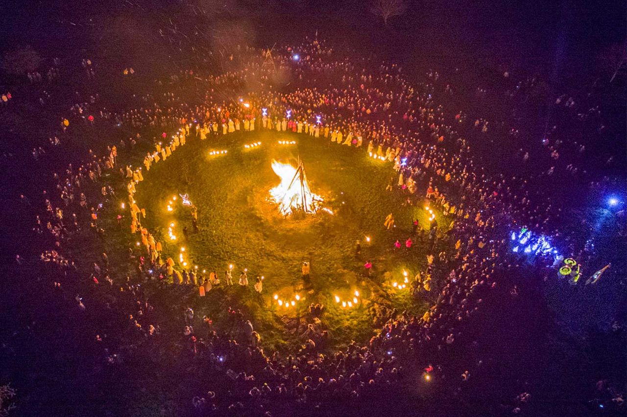Farm blazes trail with Bealtaine Fire Festival