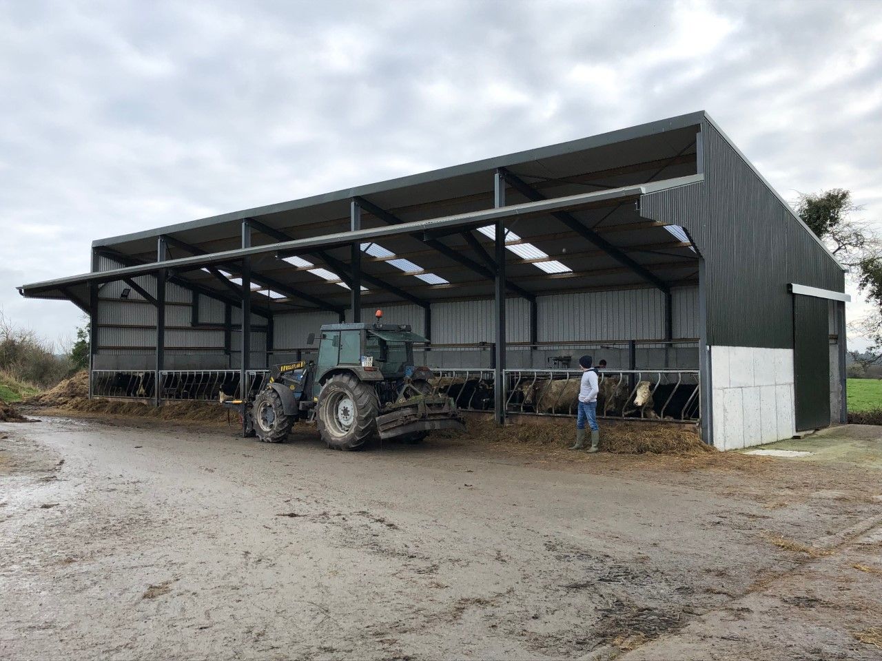 Buildings focus: A simple system made easier with the help of a 5-bay slatted shed