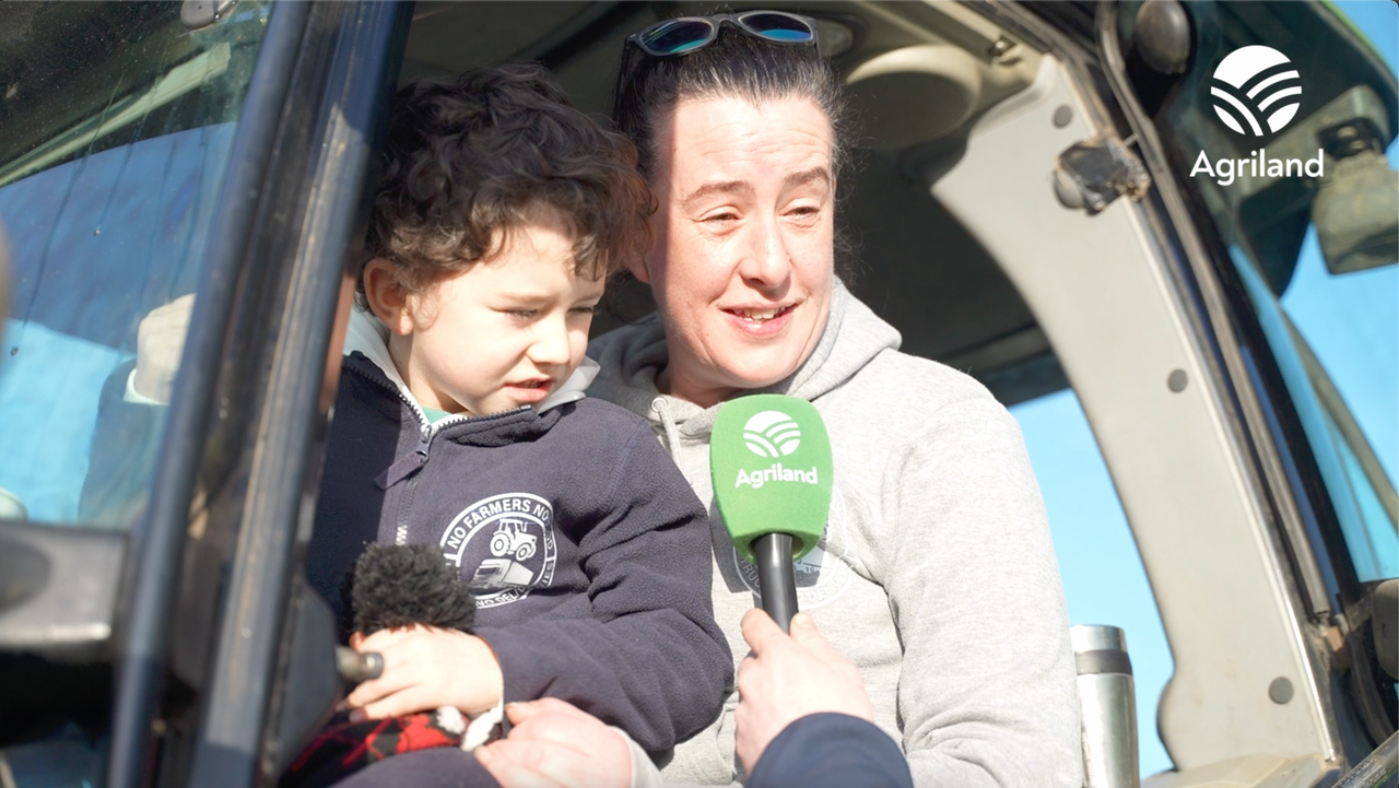 Farmers views at rally against EU Mercosur trade deal in Athlone