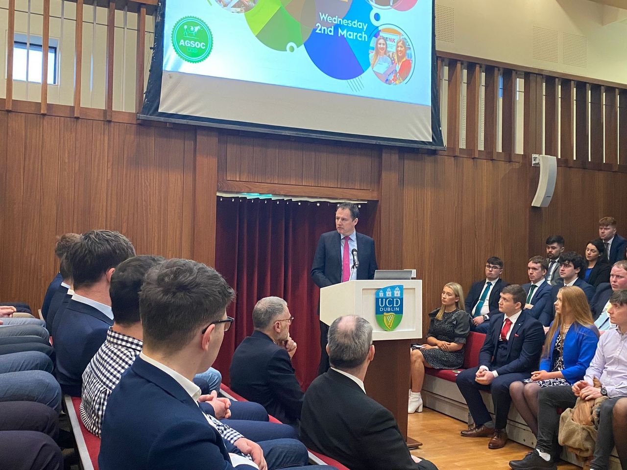 Agricultural science students praised by McConalogue