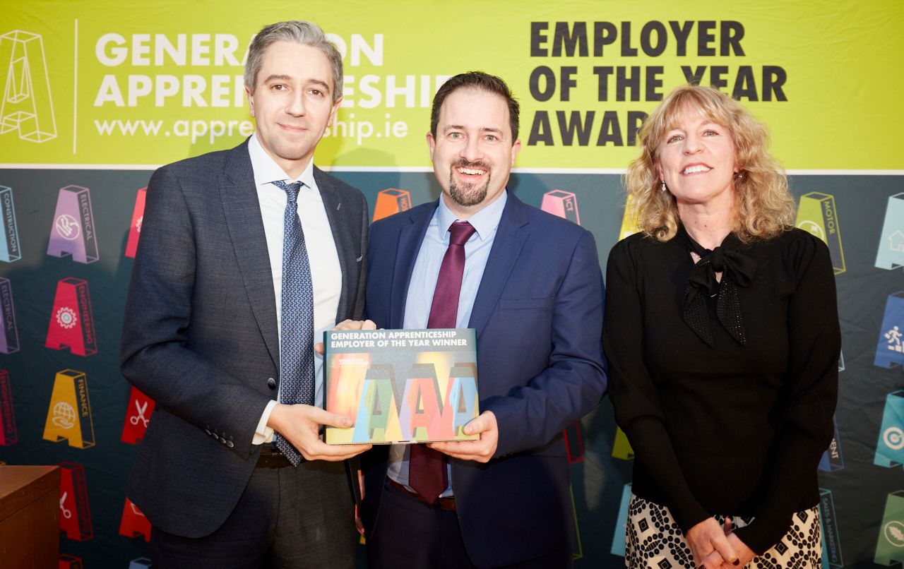 Dairymaster wins employer  apprenticeship award