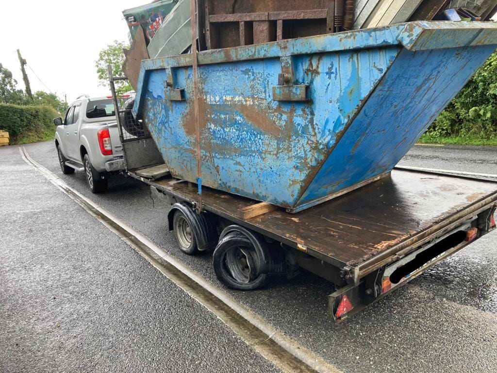Road safety: Driver grounded by Gardaí over weight woes