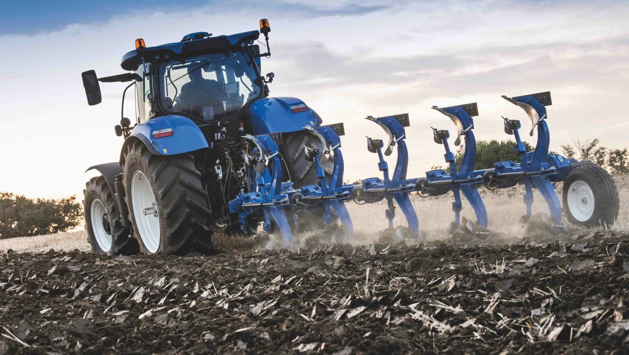 New Holland's 'blue' ploughs break ground across Europe