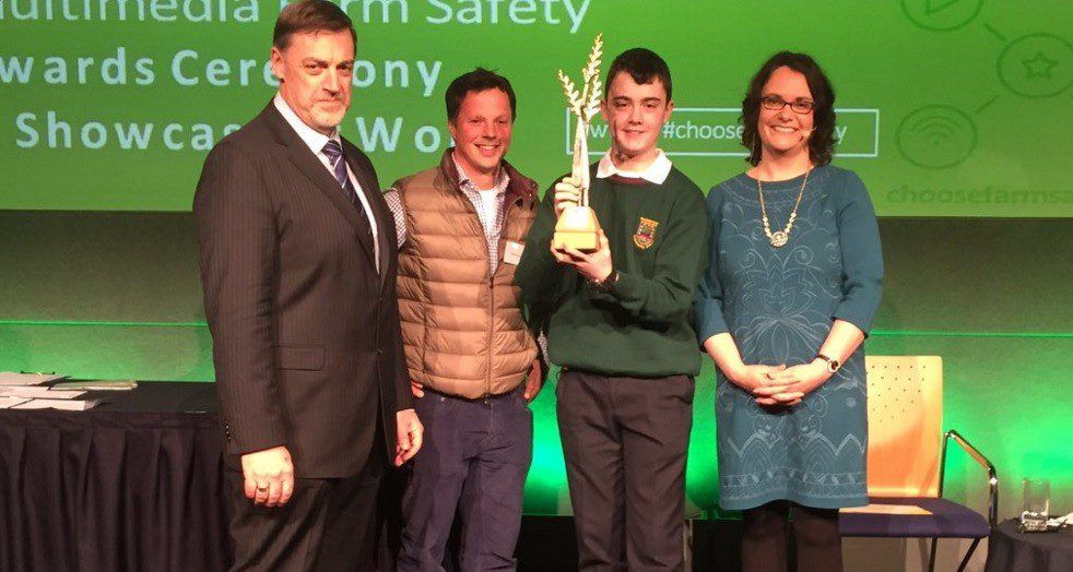 Cavan student wins HSA national farm safety multimedia award