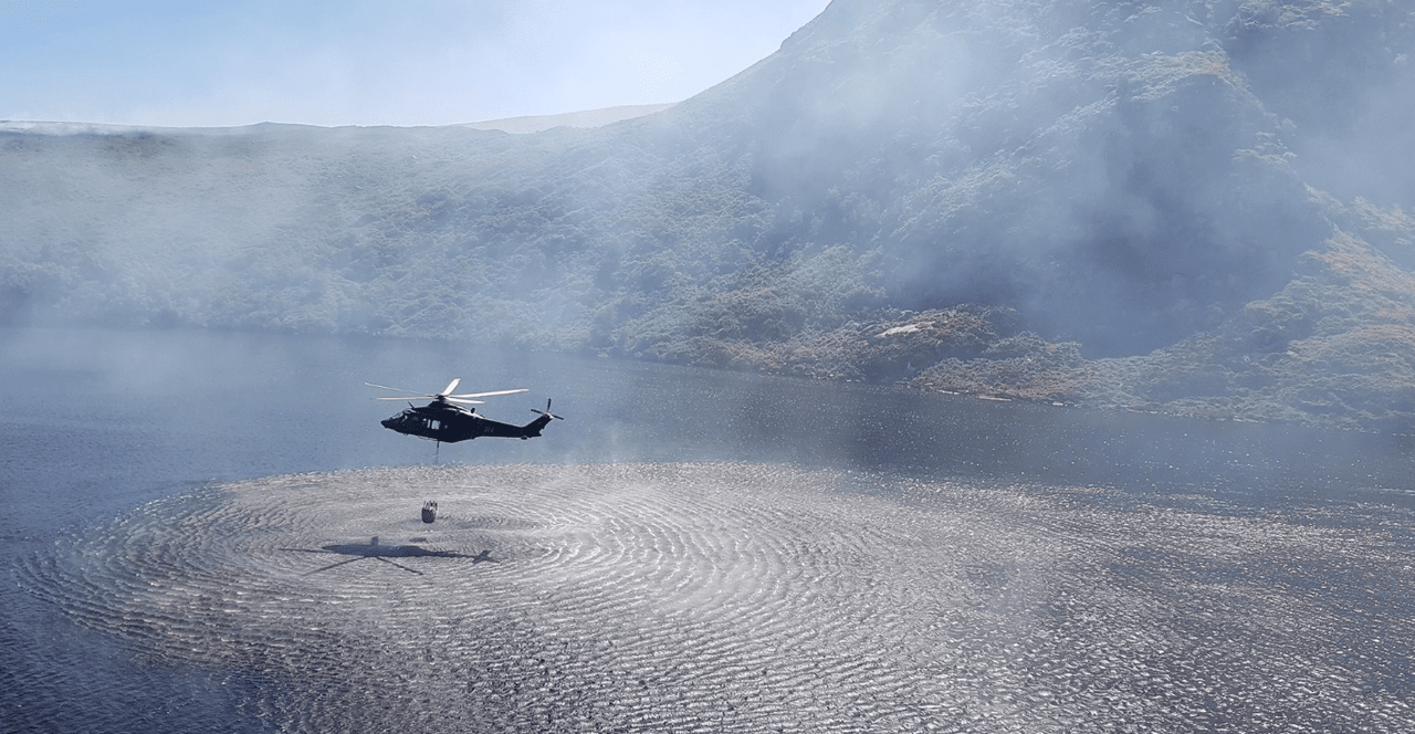 Irish Air Corps called in to assist with NI gorse blaze