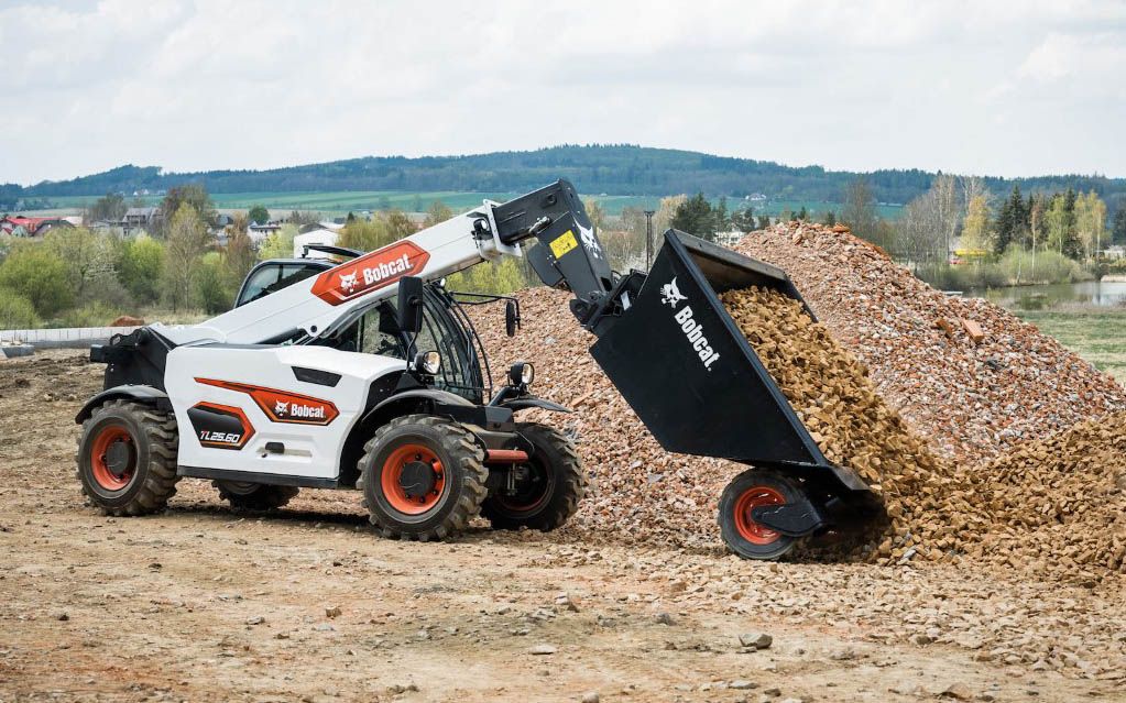 New Bobcat telehandler to fit  tight spaces
