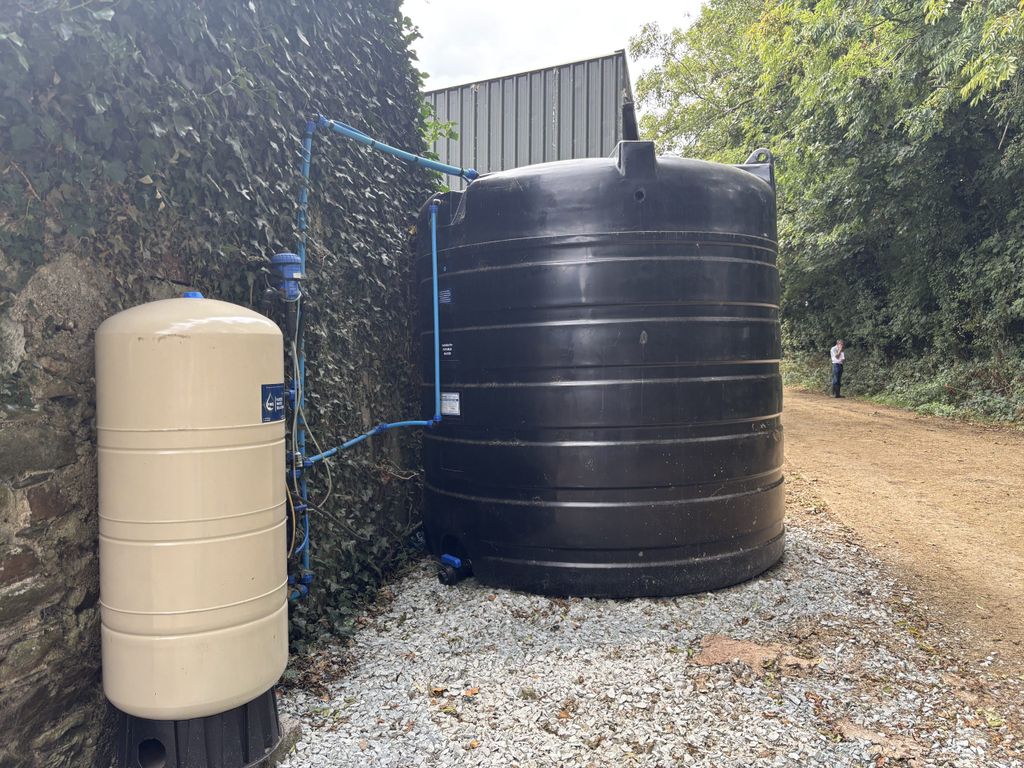 Fortune invested in a 10,000L water tank and booster pump to alleviate pressure, especially during droughts