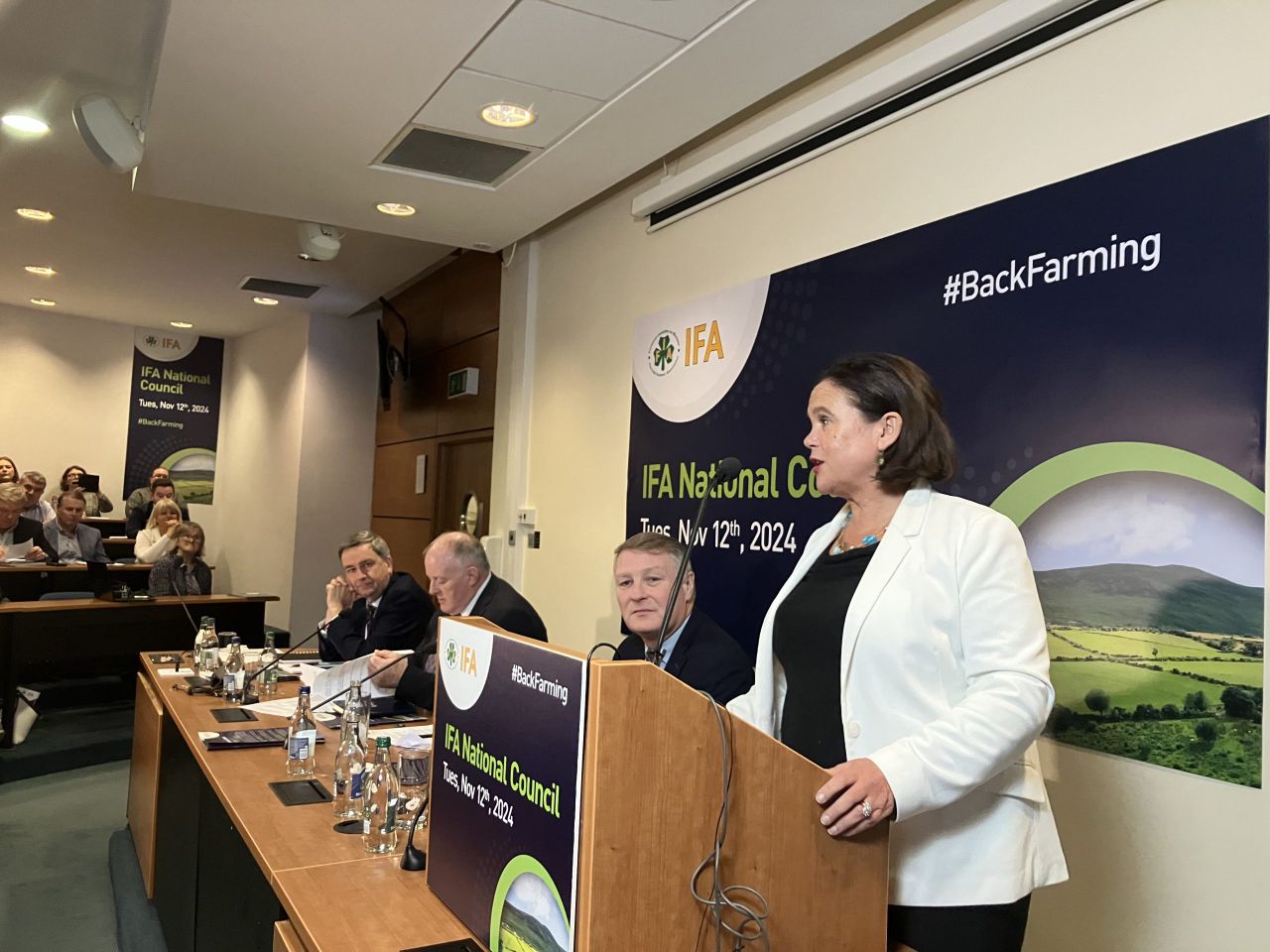 McDonald says a Sinn Féin govt will fight for a larger CAP budget
