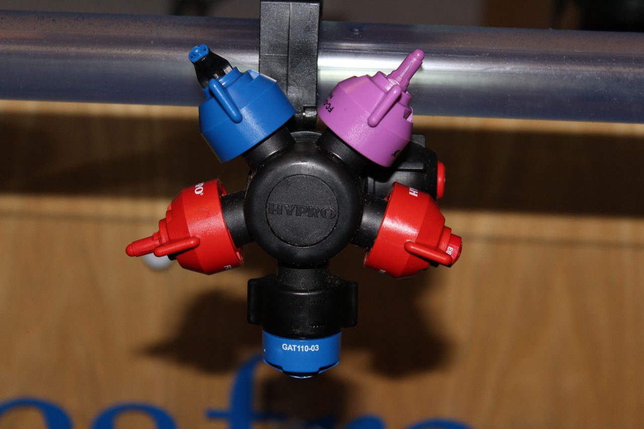 Choosing the correct spray nozzle is very important