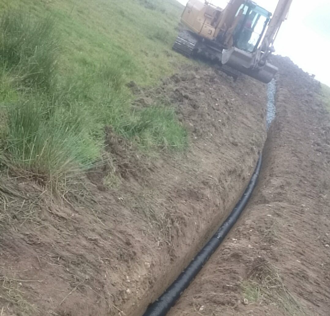 Drainage work must deliver over a prolonged period of time