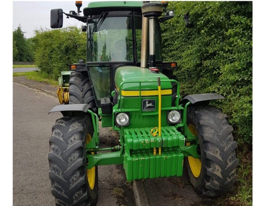 Un-'covered': Tractor and baler seized for no insurance