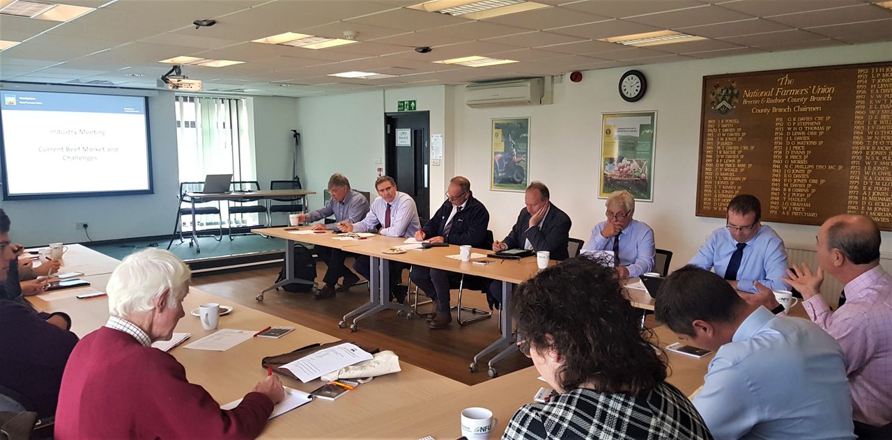 Welsh cross-industry forum discusses low beef prices