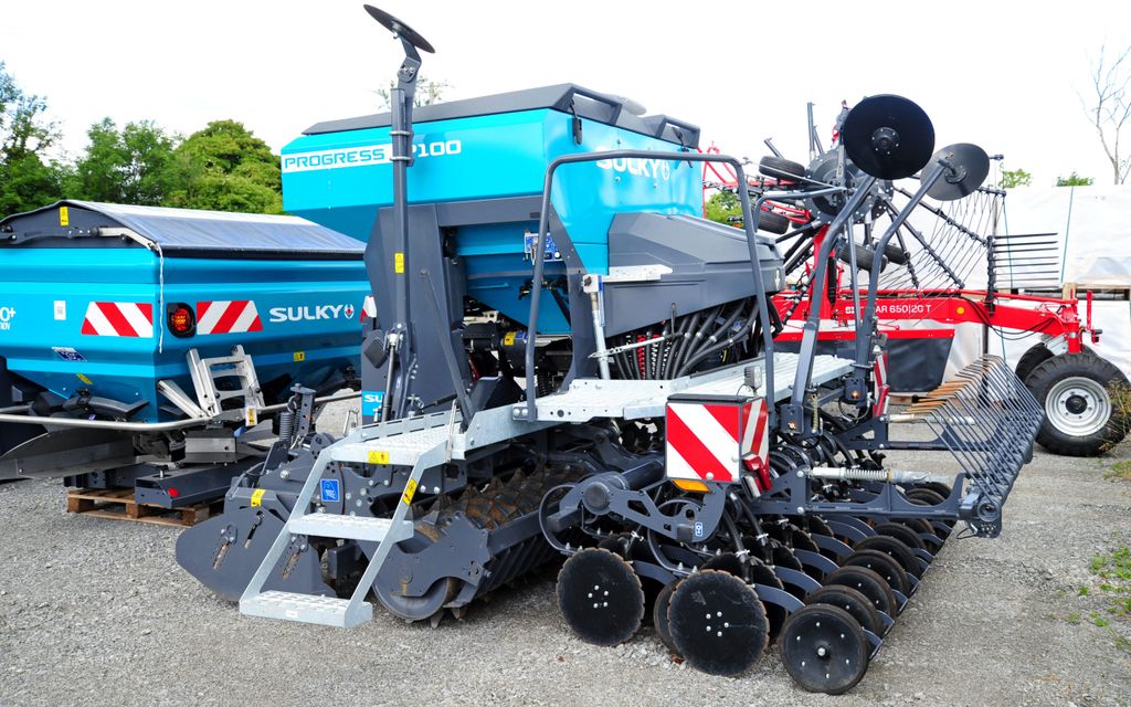 The Progress P100 drill will be on display at the FTMTA Punchestown show before setting off on a demo tour
