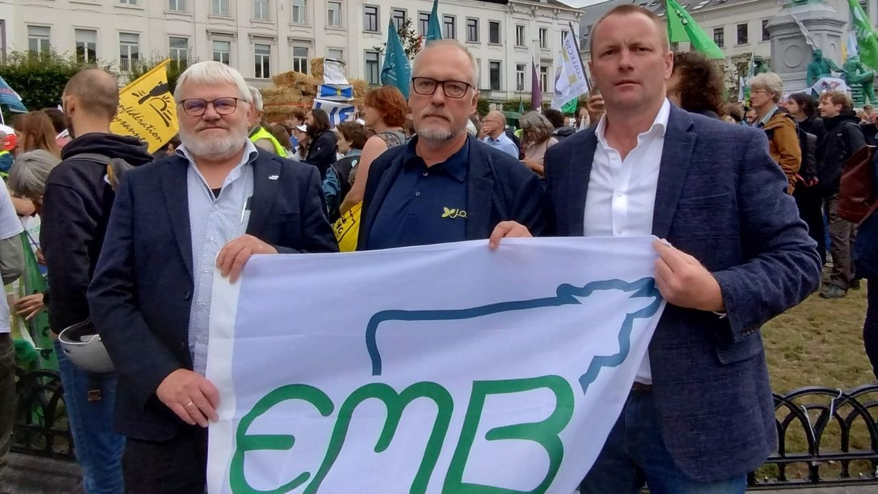ICMSA joins EMB at Brussels protest against Mercosur deal