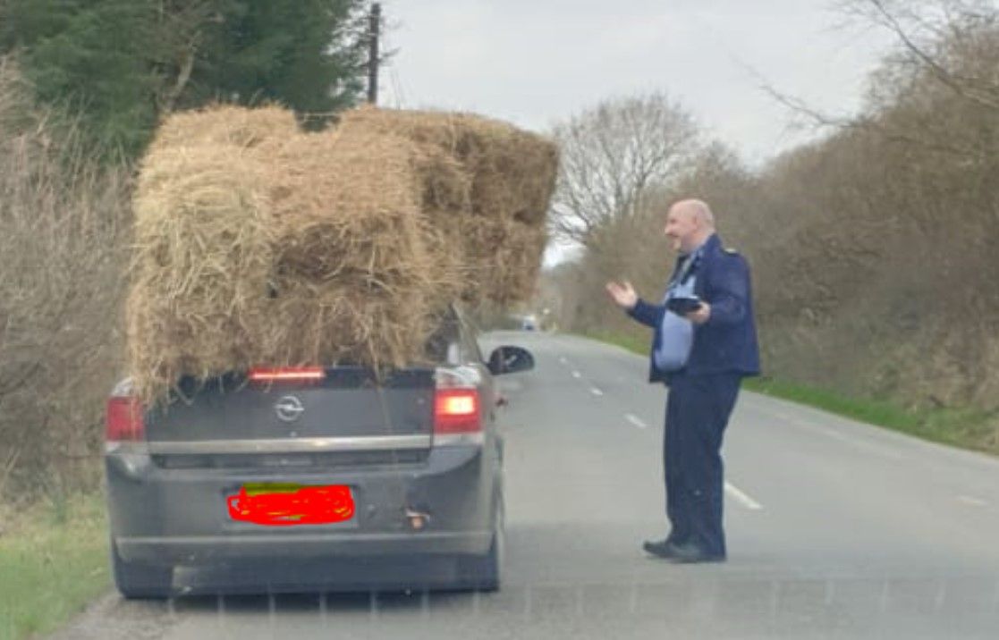 Teetering on the edge: Driver stopped in tracks by Gardaí