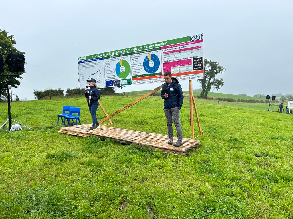 ICBF's Margaret Kelleher and Tegasc's Anthony Mulligan