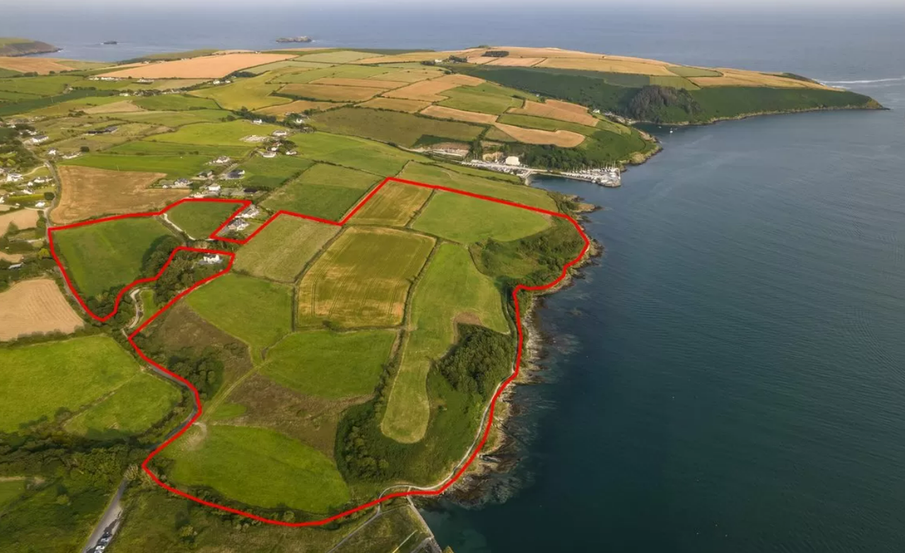Five land holdings with a price tag over €1m