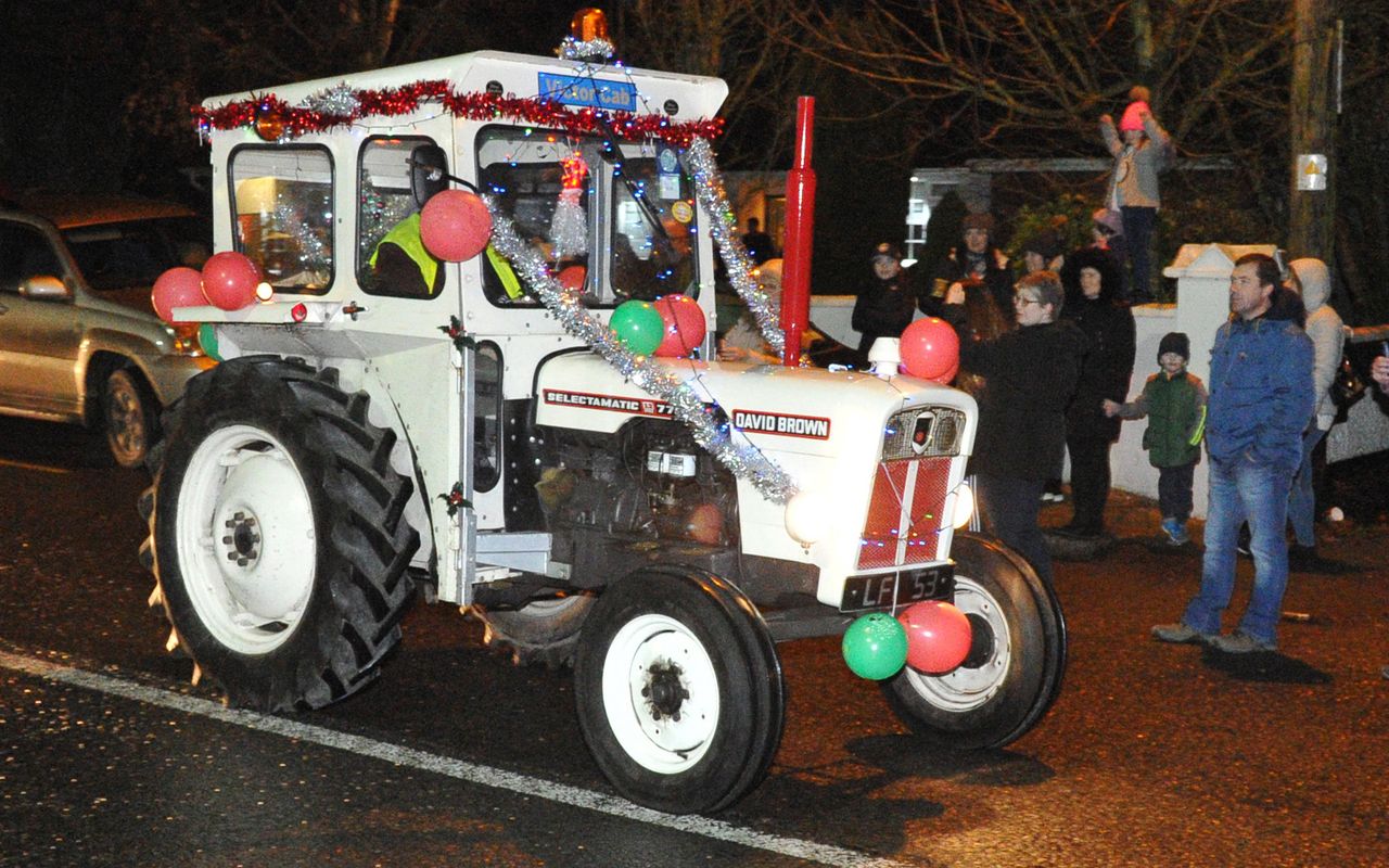 Festive season tractor runs