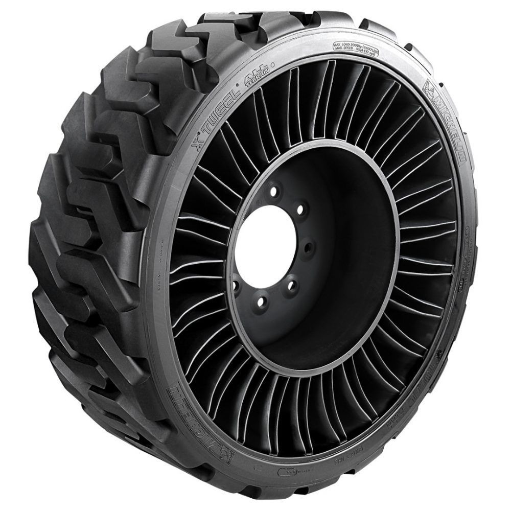 Never get another puncture: Is there a role for 'airless' tyres in farming?