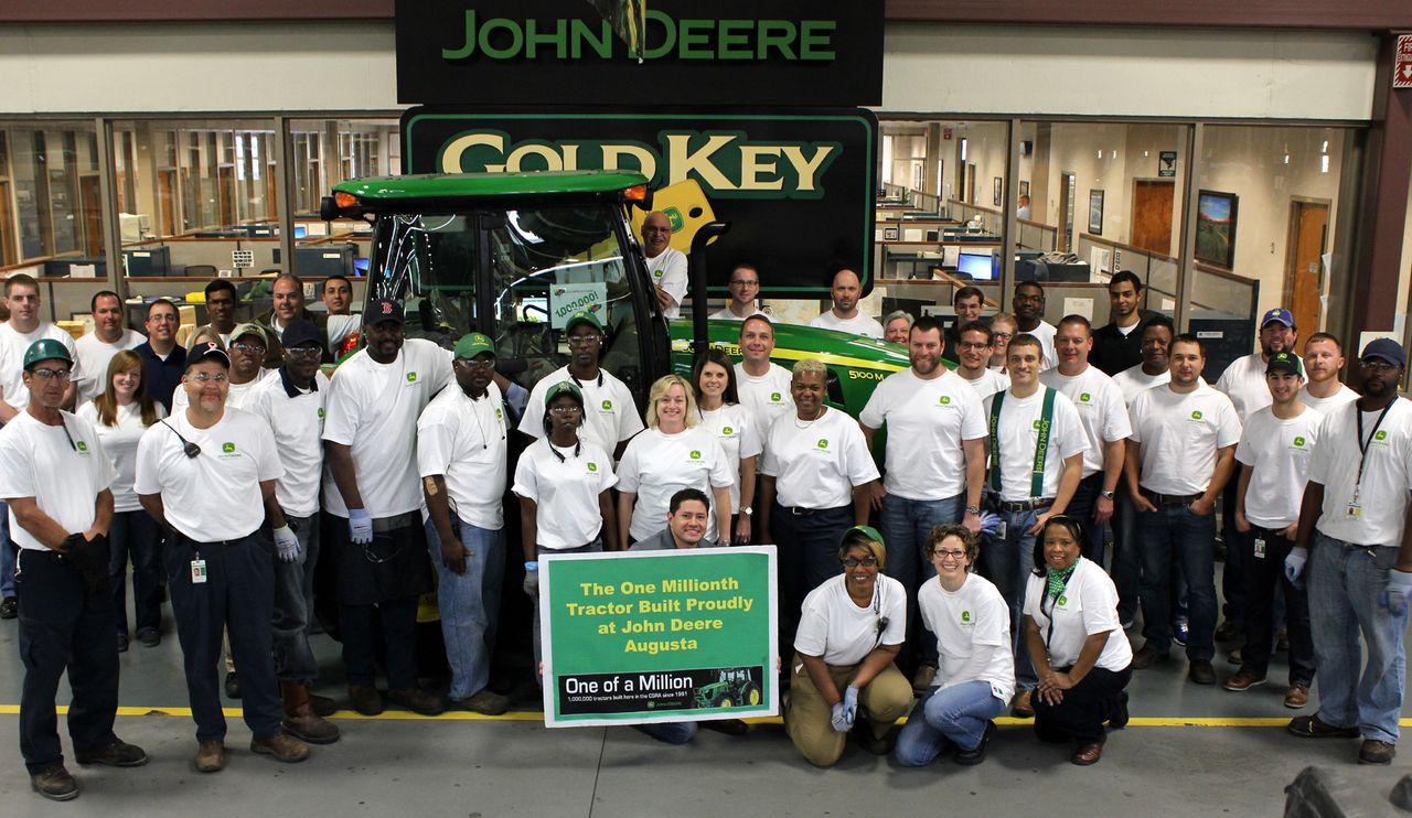 Augusta produces 1 millionth John Deere tractor