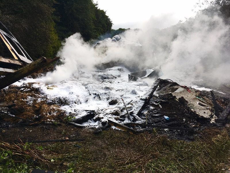 Efforts begun to rebuild after Tipperary barn destroyed in fire