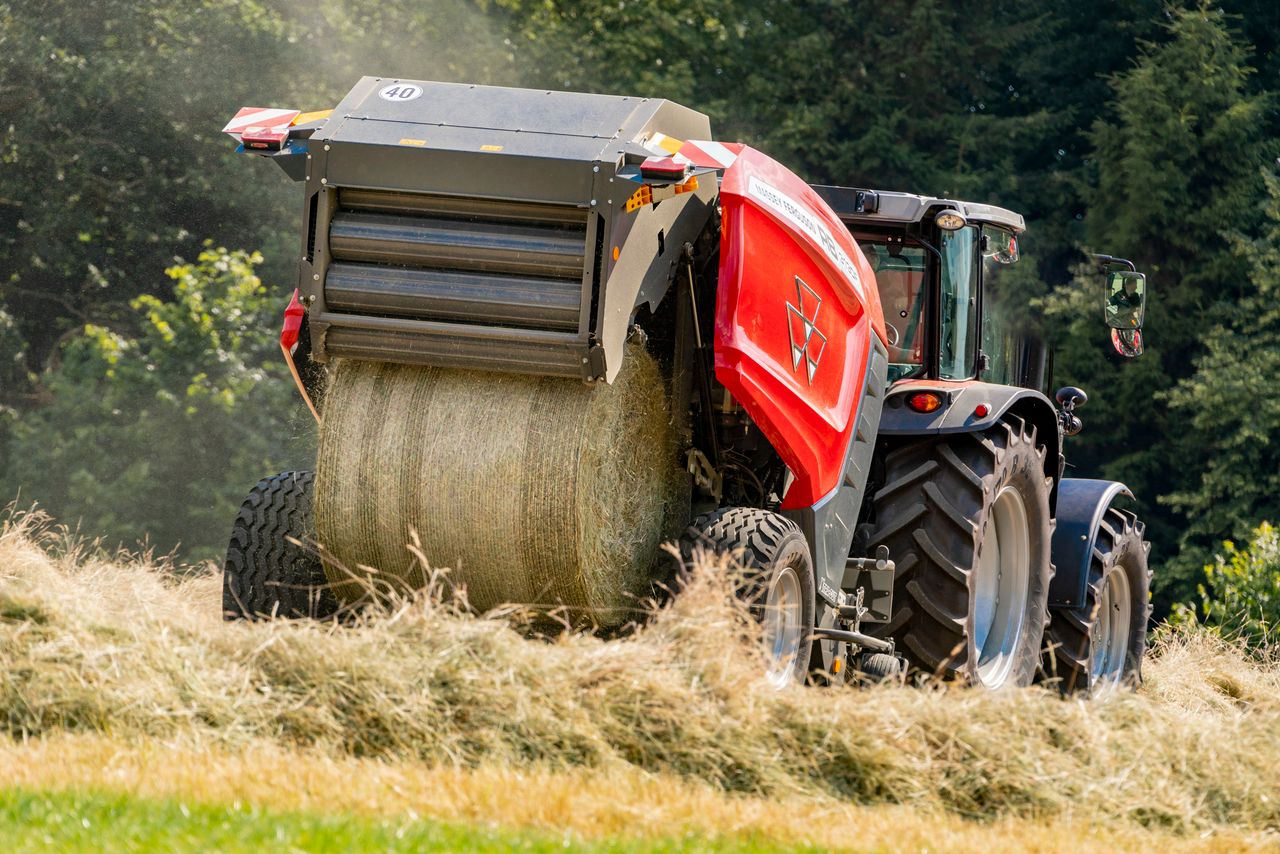 'New-look' Massey Ferguson round baler spotted