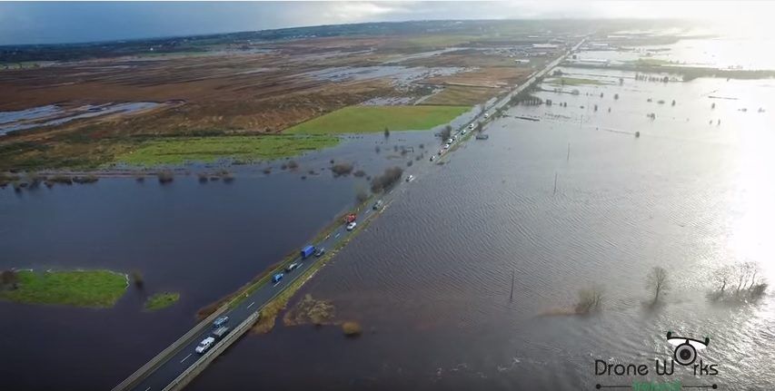 Flooding video: 'The whole of Galway is like a turlough'