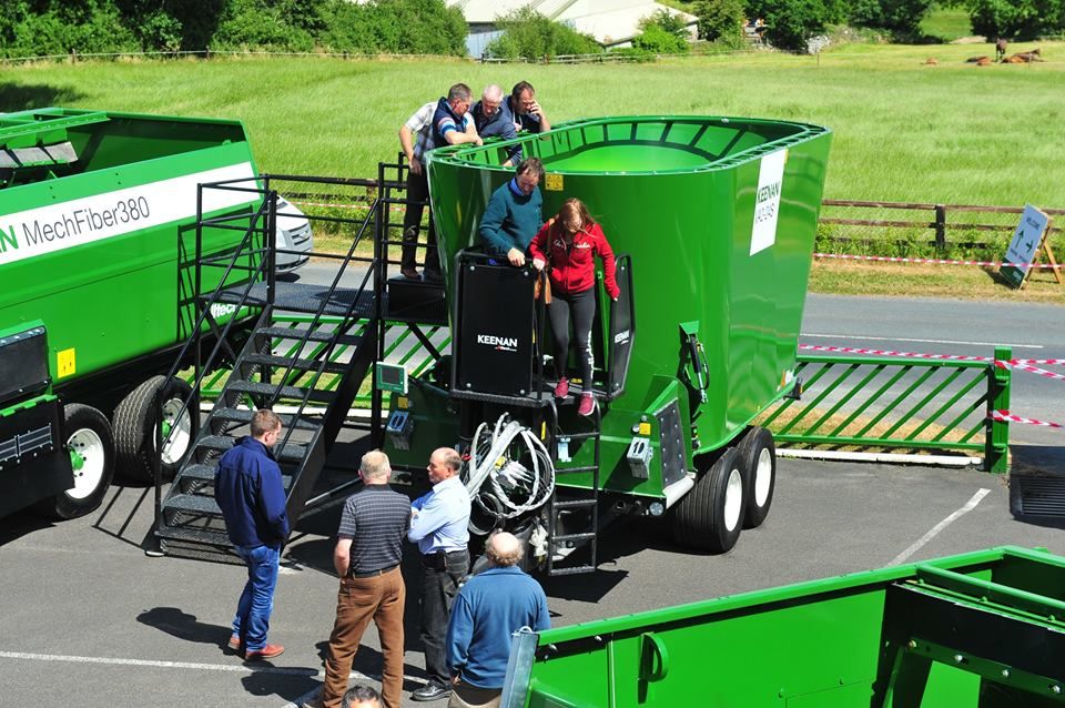 Dairy and beef farmers set their sights on diet feeders at Keenan open day