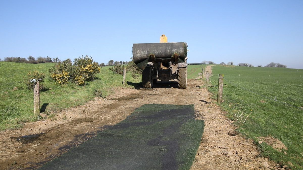 Infrastructure throwback: Bringing a football pitch to a dairy farm in Co. Meath