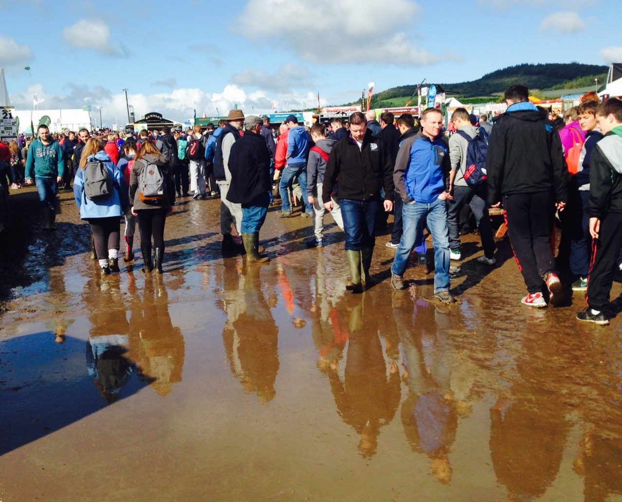 PICS: Sunshine, muck and 77,500 people make Day One at Ploughing 2015