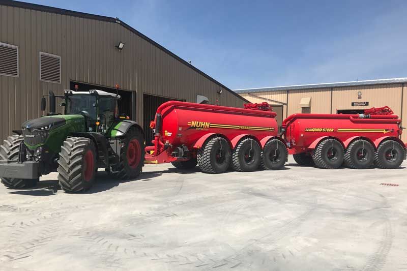 Hooking up a slurry 'road-train': When one tanker just isn't enough