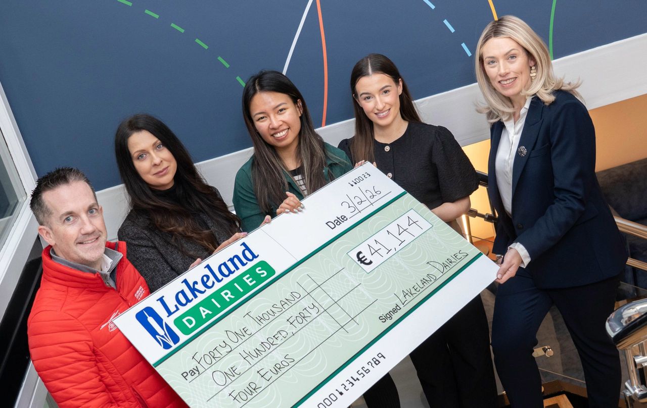 Lakeland Dairies raises over €41k for charity partners