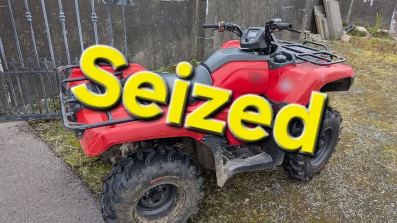 Gardaí seize quad driven by 'young teenage driver' in Co. Donegal