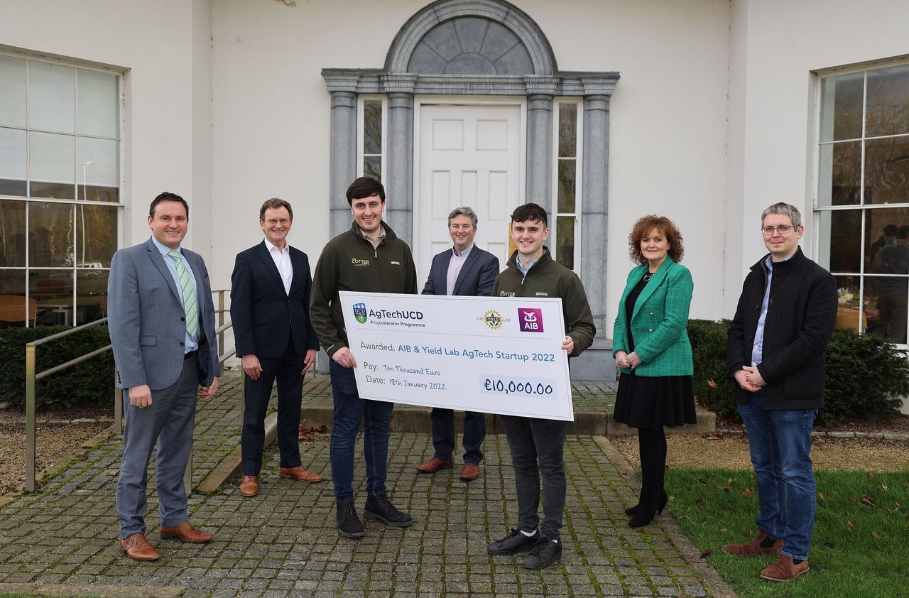Autonomous robot start-up among UCD AgTech winners