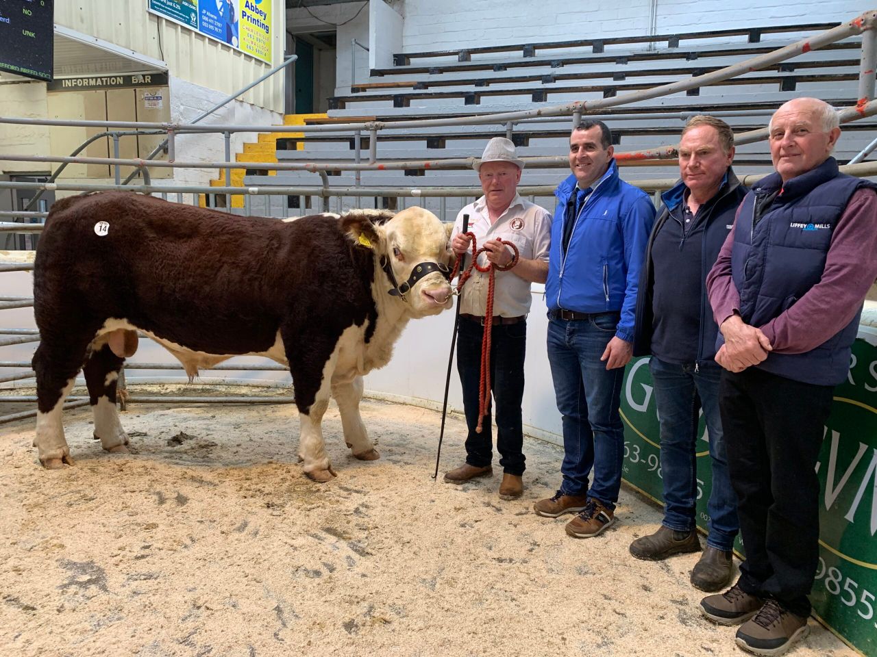 Elphin-bred bull takes top price at Kilmallock Hereford sale