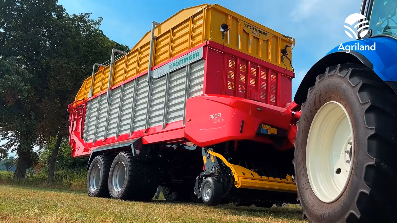 Exclusive look at the all new Pöttinger PROFI wagon