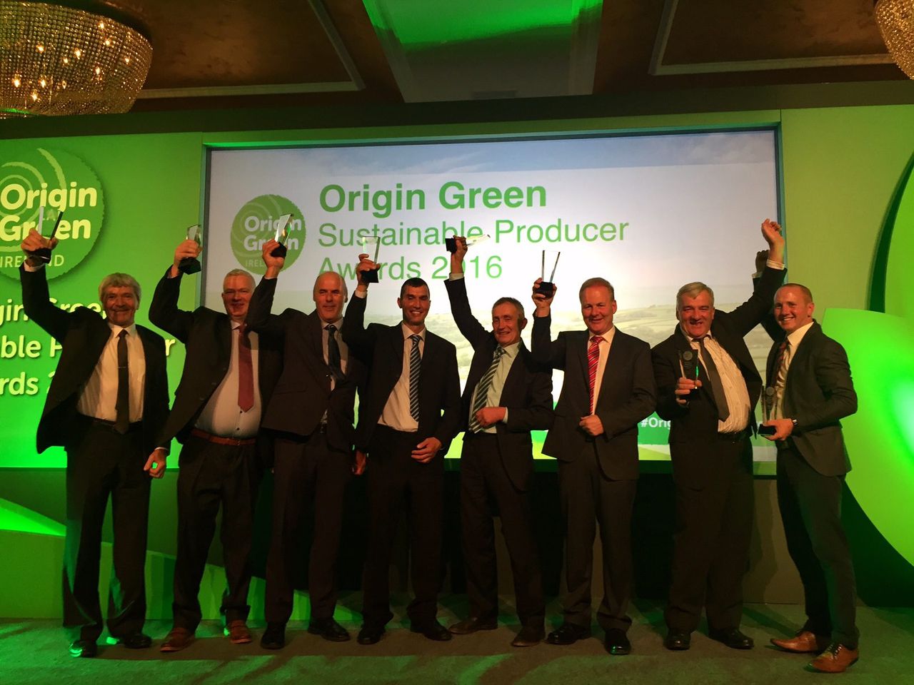 Eight family farms take home Origin Green Producer Awards