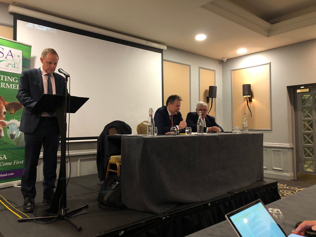 ICSA AGM: Minister told of potential sheep farmer protest