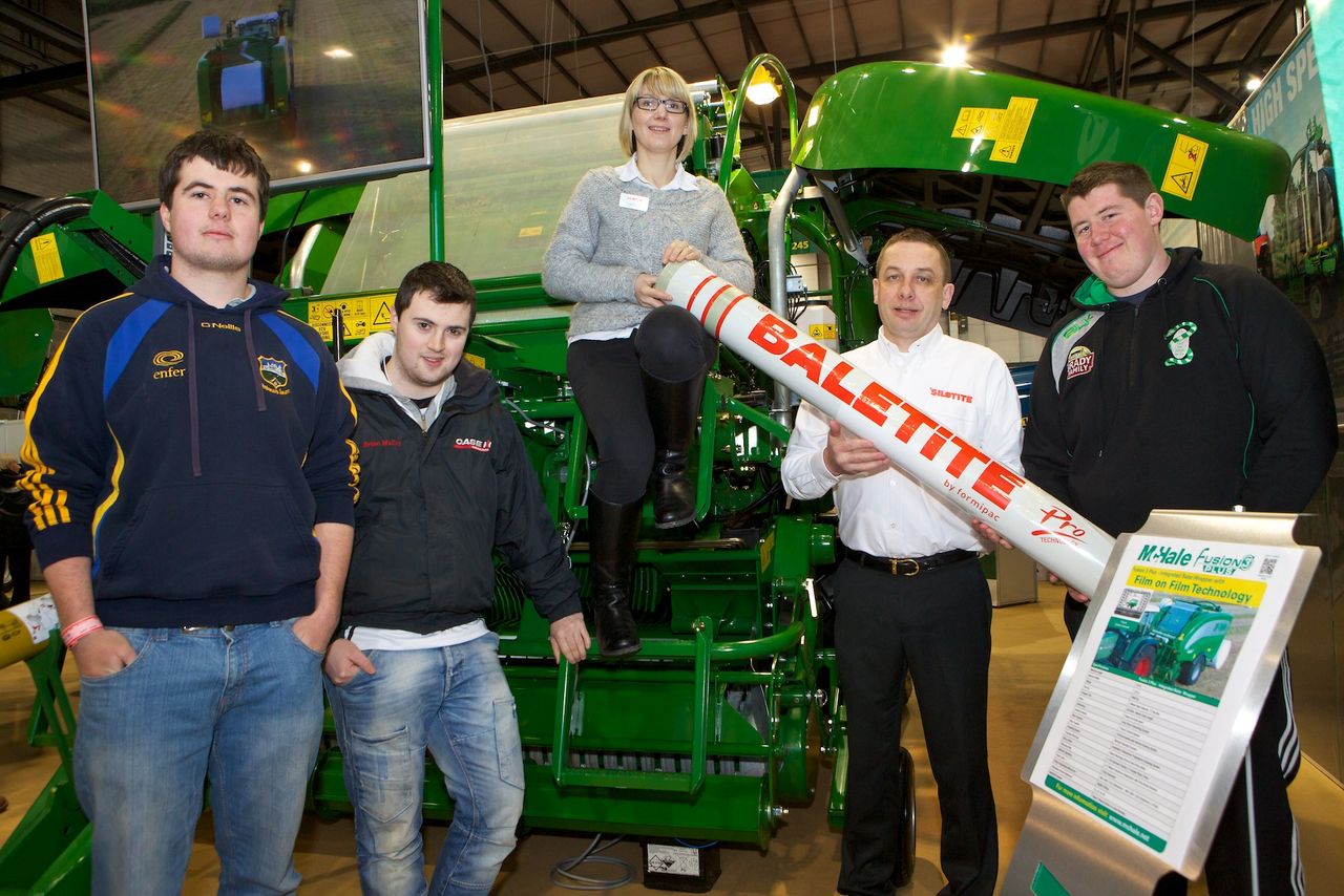 Film & film wrapping used to wrap 100,000 silage bales