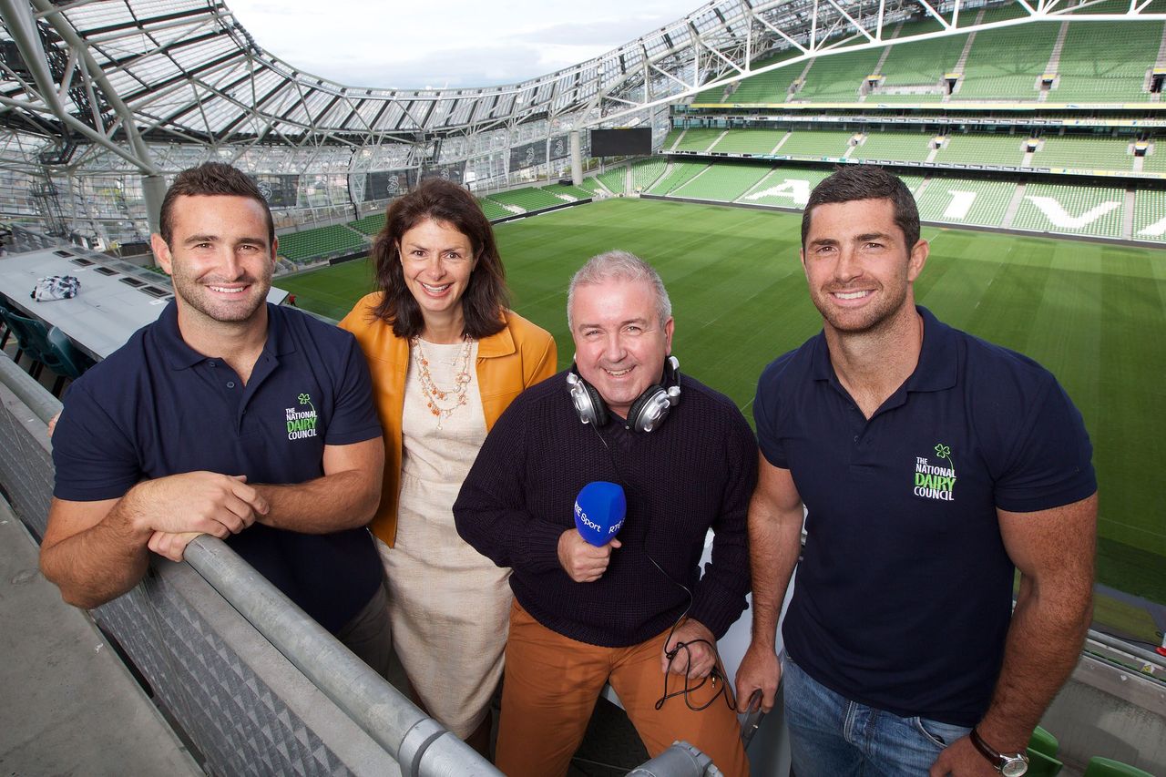 Rob and Dave Kearney launch 'Win With Dairy' campaign