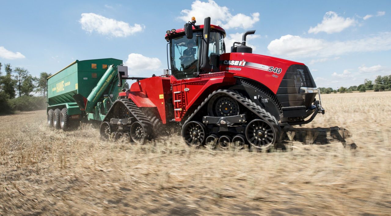 The biggest CVT-equipped tractor in the world