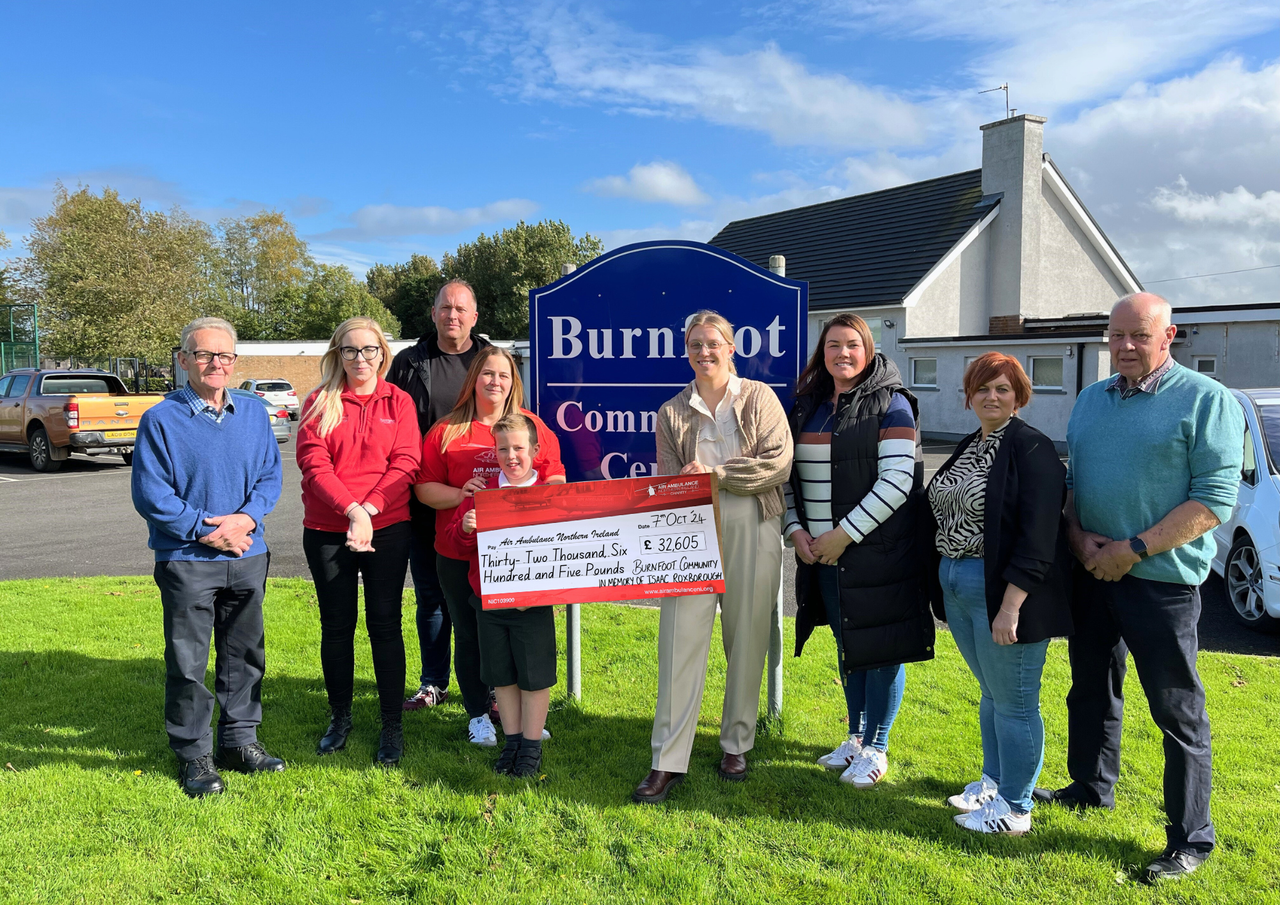 Tractor run for late Derry teen raises £32,000 for Air Ambulance NI