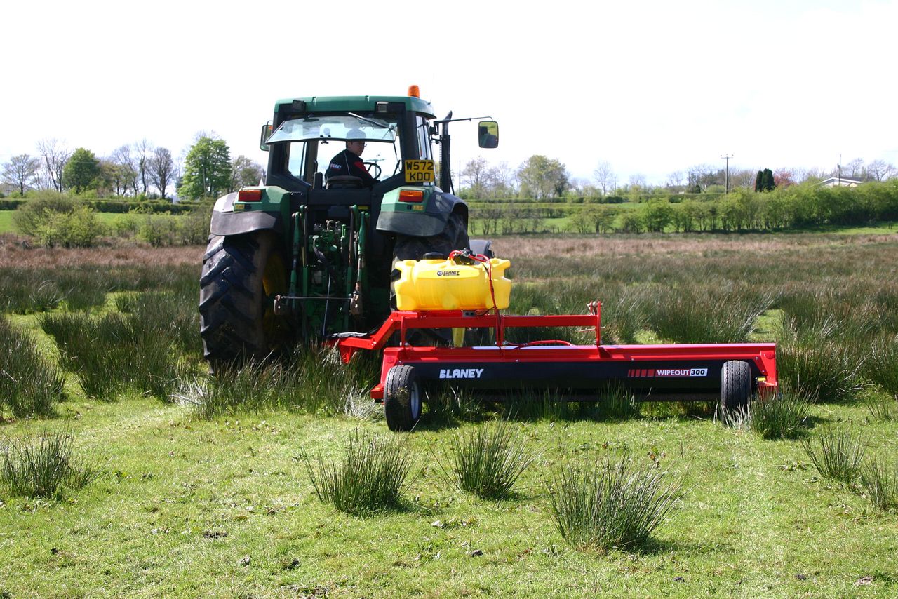 Dealing with the scourge of rushes in grassland